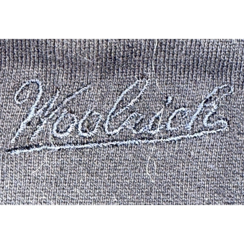 Woolrich Mens Black 1/4 Zip Mock Neck Elbow Pads Sweater Sweatshirt Size XL EUC - Picture 3 of 4
